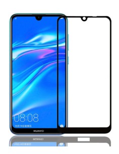 POWERTECH Tempered Glass 5D για Huawei Y8p, full glue, μαύρο