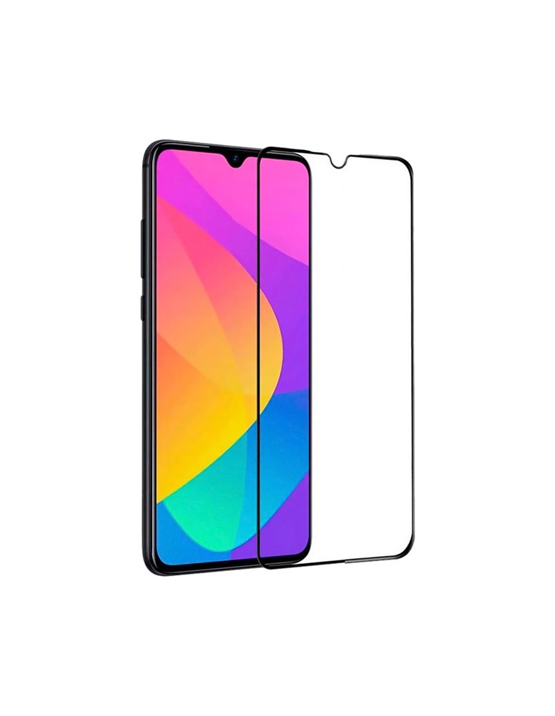 POWERTECH Tempered Glass 5D, full glue, για Xiaomi Redmi 9/9A, μαύρο