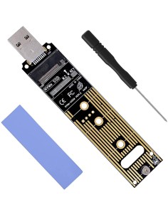 POWERTECH Converter M.2 Key M NVMe σε USB 3.1 Gen 2...