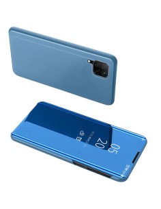 POWERTECH θήκη Clear view MOB-1512, Huawei P40 Lite, μπλε