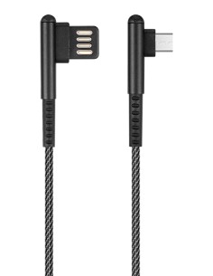 ROCKROSE καλώδιο USB σε Micro USB Janus AM, 10.5W, 1m, μαύρο