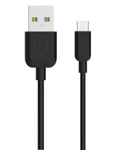 USAMS καλώδιο USB σε USB-C US-SJ099 U-Turn, 10.5W, 1m, μαύρο