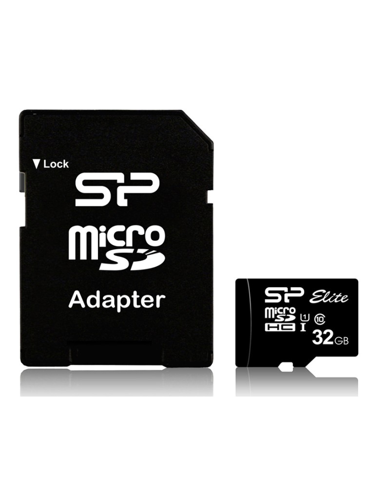 SILICON POWER κάρτα μνήμης Elite microSDXC UHS-1, 32GB, Class 10