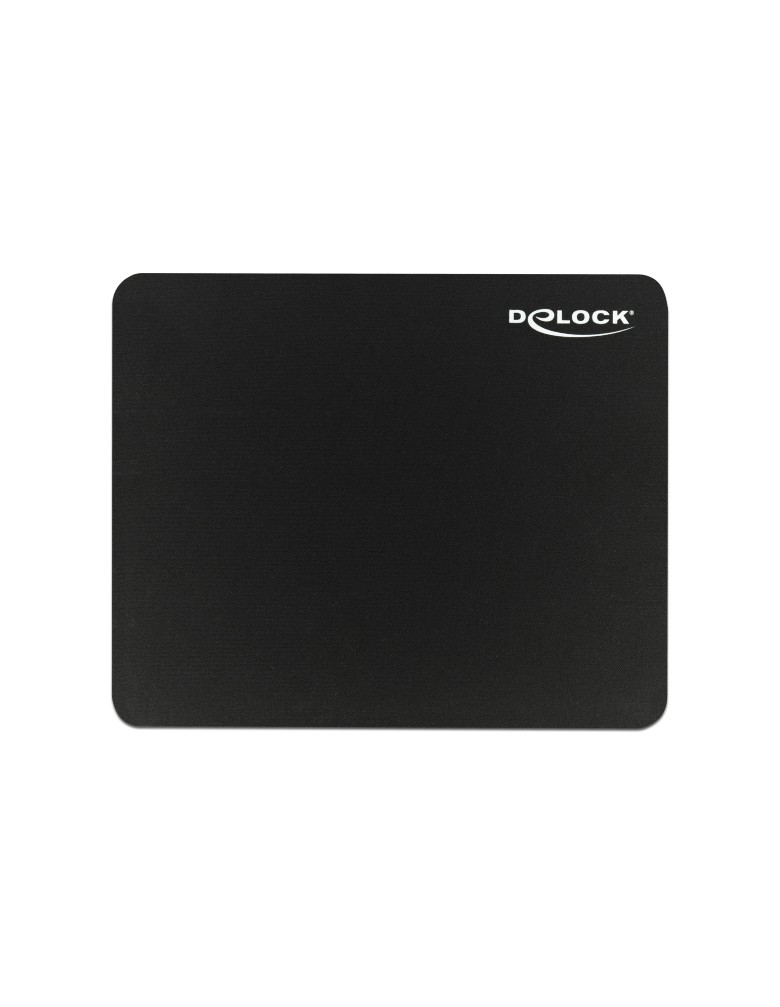 DELOCK mouse pad 12005, 22x18x0.2cm, μαύρο