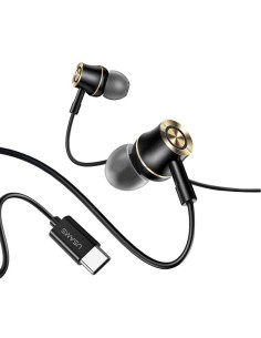 USAMS earphones με μικρόφωνο US-SJ482, USB-C σύνδεση,...