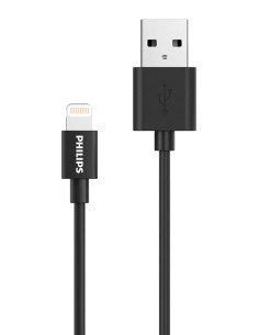 PHILIPS καλώδιο USB σε Lightning DLC3104V-00, 2.4Α 12W,...