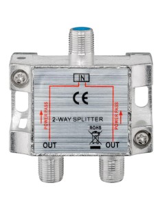 POWERTECH SAT-splitter CAB-V032, 2-way, 5-2400MHz, 100dB