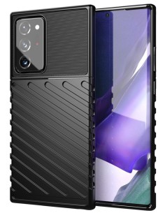 POWERTECH Θήκη Carbon MOB-1585 για Samsung Note 20, μαύρη