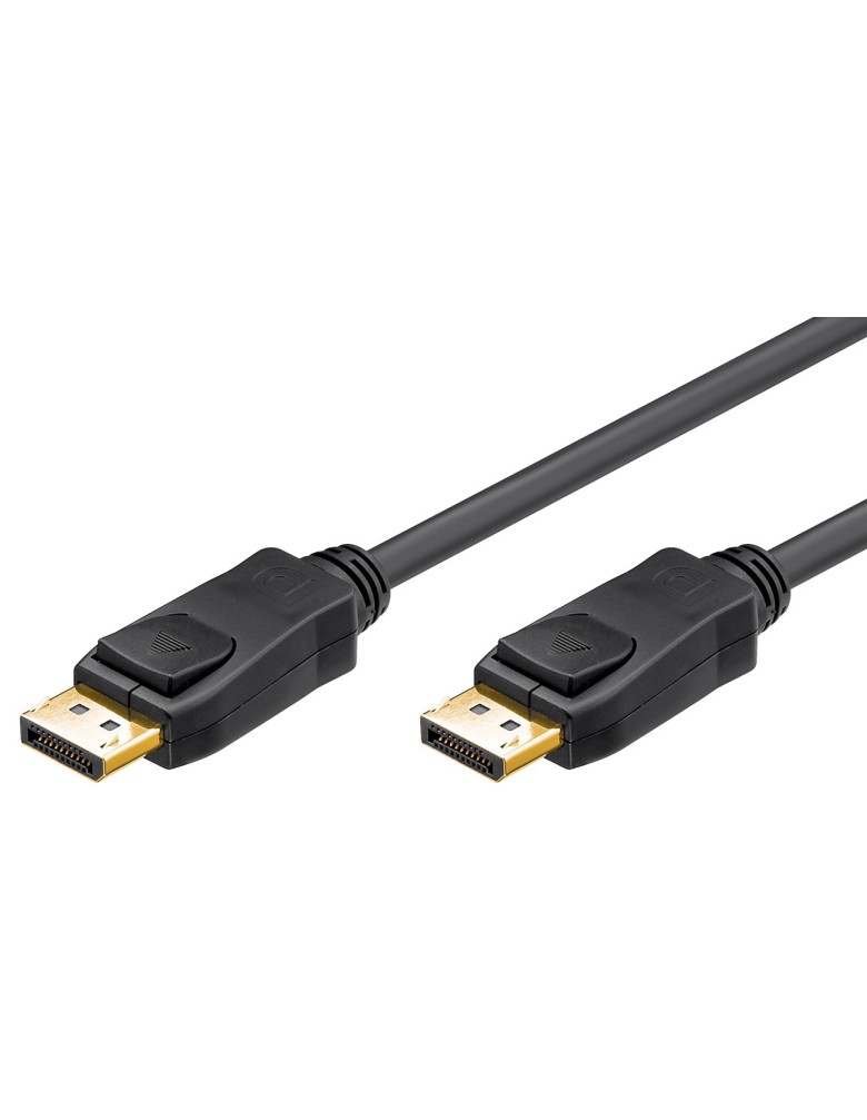 GOOBAY καλώδιο DisplayPort 1.2 VESA 65925, 4K/60Hz 21.6Gbit/s, 5m, μαύρο