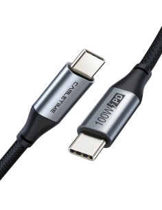 CABLETIME καλώδιο USB-C CMCM100W, 100W PD, 480Mbps, 1m,...