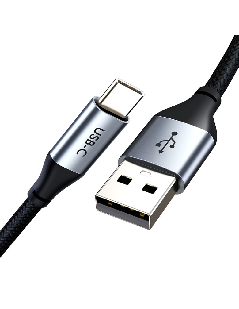 CABLETIME καλώδιο USB-C σε USB CMAM5A, 25W, 480Mbps, 0.25m, μαύρο