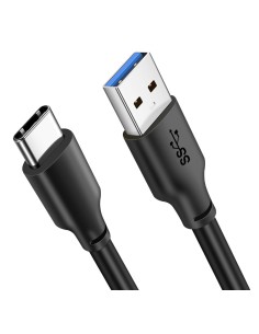 CABLETIME καλώδιο USB-C σε USB CMAMN, 15W, 5Gbps, 2m, μαύρο