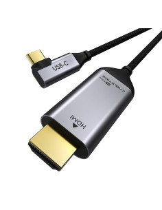 CABLETIME καλώδιο USB-C σε HDMI CT-CMRHD1, γωνιακό,...