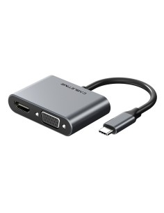 CABLETIME αντάπτορας USB-C σε HDMI & VGA CT-PU31,...