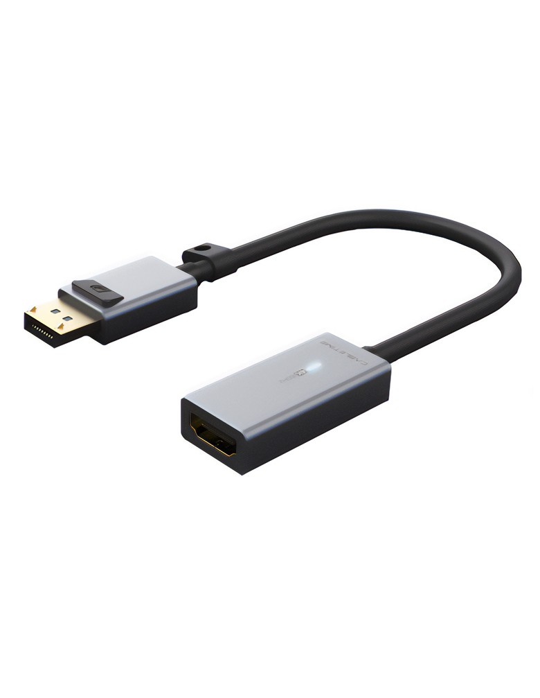 CABLETIME αντάπτορας DisplayPort σε HDMI CT-P02G4K60R, 4K/60Hz, γκρι