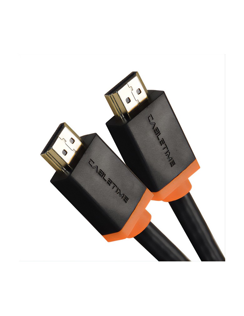 CABLETIME καλώδιο HDMI 2.0 CT-HE2GN, 4K/60Hz, 3m, μαύρο