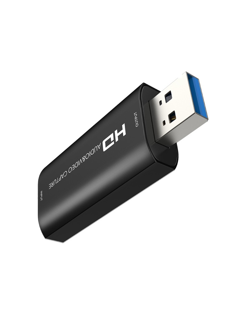 CABLETIME video capture CT-HVC-AB, HDMI/USB σύνδεση, 4K/30Hz, μαύρο