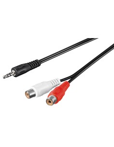 GOOBAY καλώδιο 3.5mm αρσενικό σε 2x θηλυκό RCA 50116,...