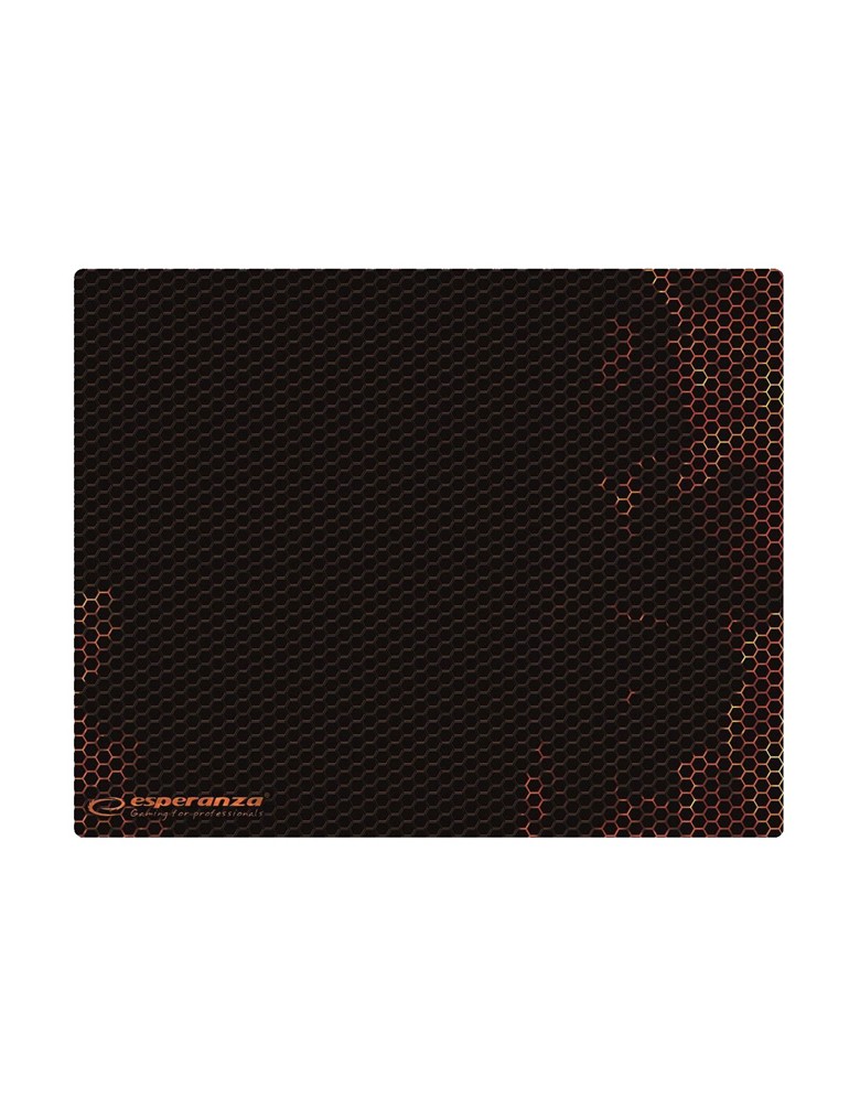 ESPERANZA gaming mouse pad Flame EGP103R, 400x300x3mm, μαύρο-κόκκινο