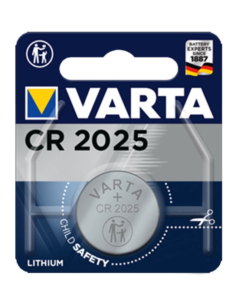 VARTA μπαταρία λιθίου CR2025, 3V, 1τμχ