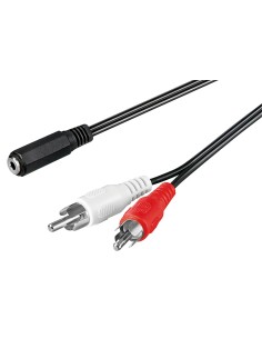 GOOBAY καλώδιο 3.5mm θηλυκό σε 2x RCA αρσενικό 50442,...