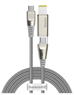 BASEUS καλώδιο Type-C σε Type-C & DC CA1T2-B0G, 100W, 5A,...