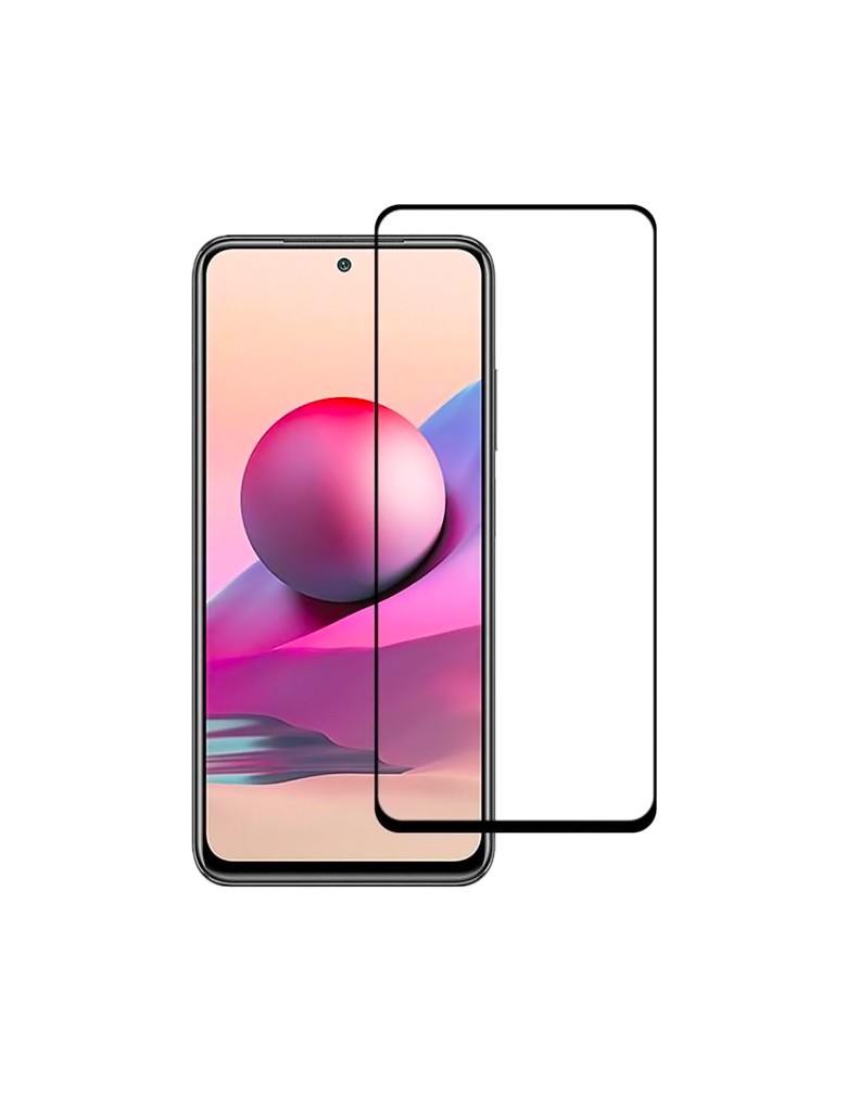 POWERTECH Tempered Glass 5D Full Glue TGC-0487, Xiaomi Note 10S, μαύρο