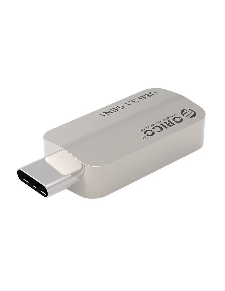 ORICO αντάπτορας USB-C σε USB 3.1 CTA2, 5Gbps, 3A, ασημί