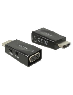 DELOCK αντάπτορας HDMI σε VGA 65901 με 3.5mm, 1080p/60Hz,...