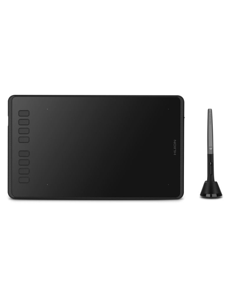 HUION pen tablet H950P, 8.7 x 5.4", battery-free pen, 8 πλήκτρα, μαύρο