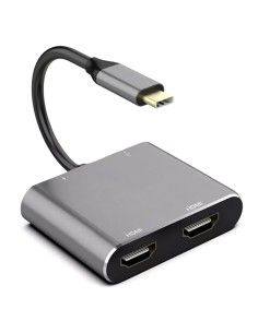 POWERTECH αντάπτορας USB Type-C σε dual HDMI CAB-TB001,...