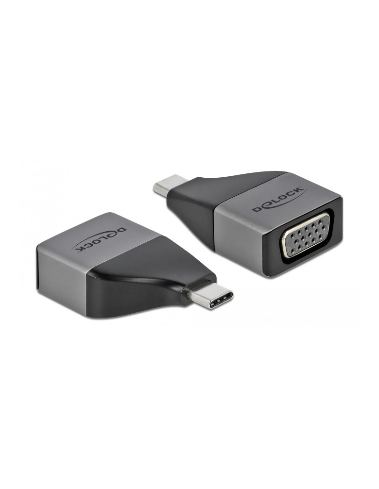 DELOCK αντάπτορας USB 3.2 Gen 1 Type-C σε VGA 64002, Full HD