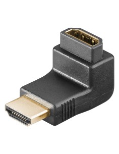 GOOBAY αντάπτορας HDMI 68782, γωνιακός, 4K/60Hz, μαύρος