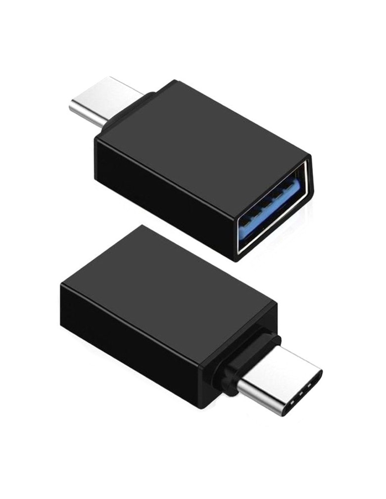 POWERTECH αντάπτορας USB σε USB-C CAB-UC057, 5Gbps, μαύρος