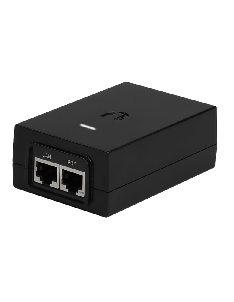 UBIQUITI Gigabit PoE adapter POE-48-24W-G με power cable, 48VDC, 24W