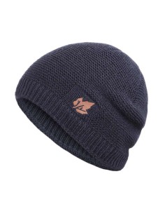 Πλεκτός σκούφος beanie SHO-0005, unisex, μπλε