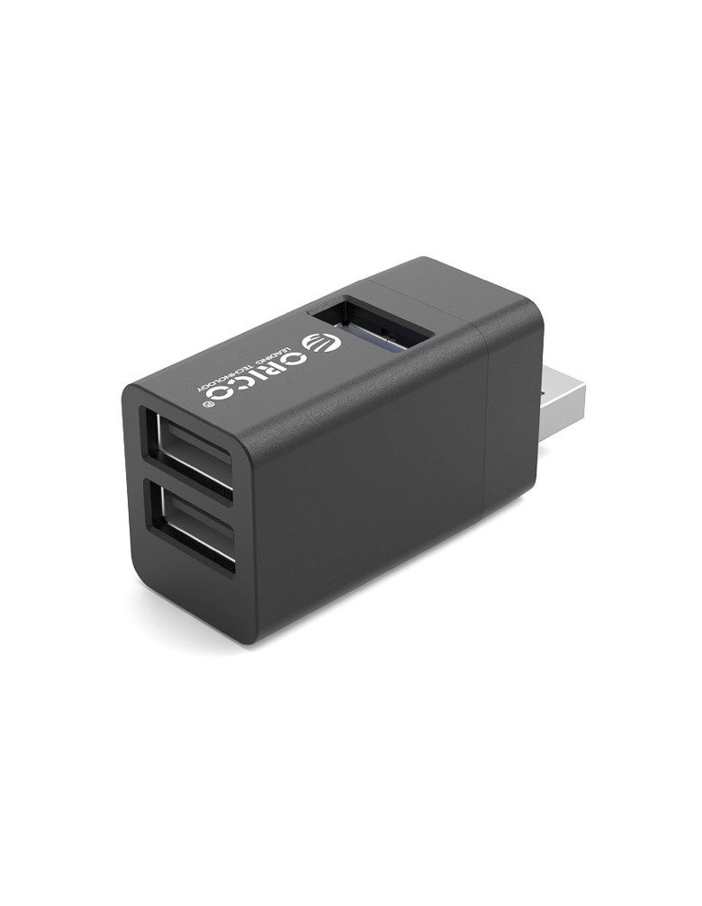 ORICO USB hub MINI-U32L, 3x θυρών, 5Gbps, USB σύνδεση, μαύρο