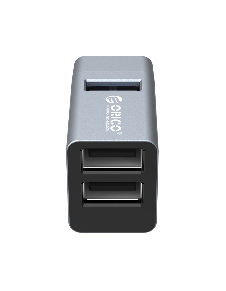 ORICO USB hub MINI-U32L, 3x θυρών, 5Gbps, USB σύνδεση, γκρι