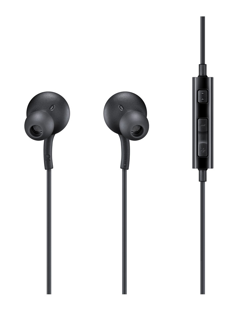 SAMSUNG earphones EO-IA500, 3.5mm, 1.2m, μαύρα