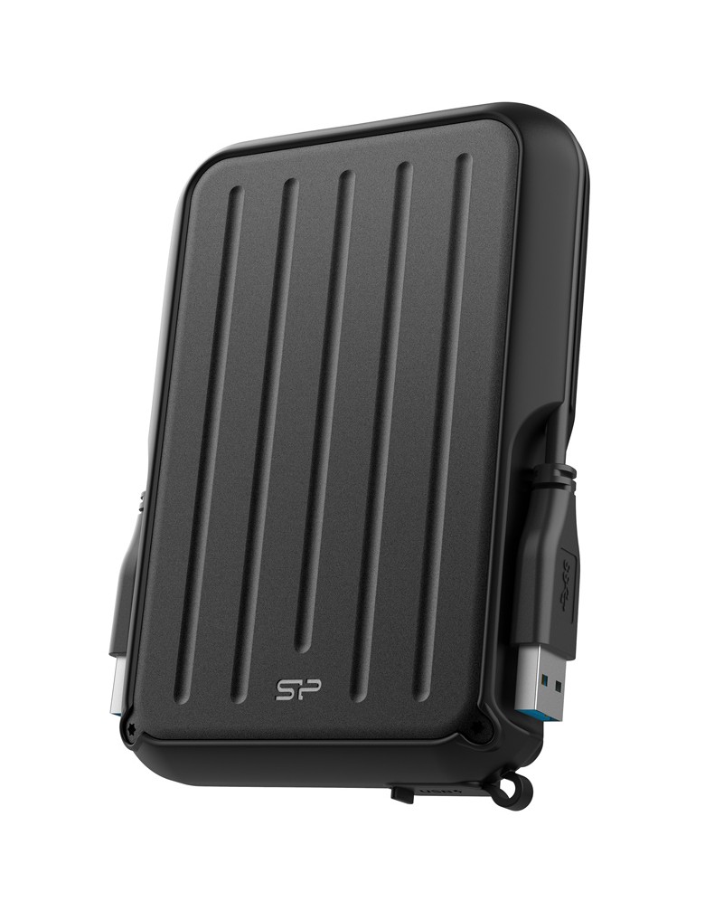 SILICON POWER εξωτερικός HDD Armor A66, 4TB, USB 3.2, μαύρος