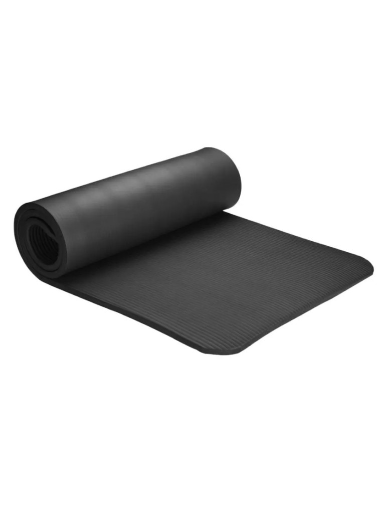 Στρώμα γυμναστικής Yoga Mat MATT-0009, 1800x600x6mm, NBR, μαύρο