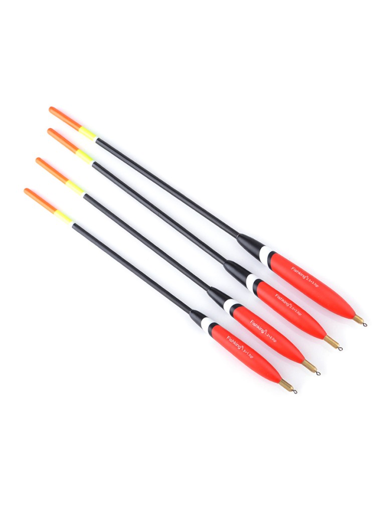 FISH KING φελλός ψαρέματος Balsa Bobber FISH-0038, διάφορα μεγέθη, 4τμχ