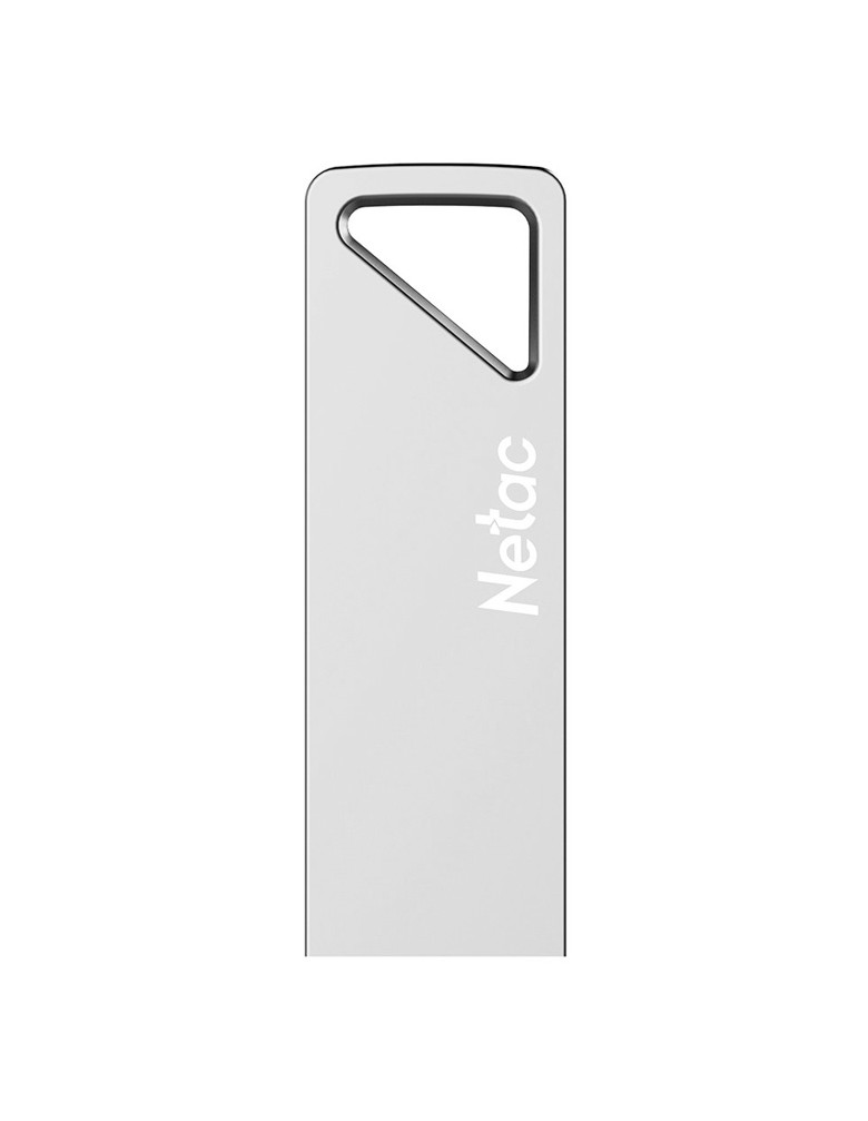 NETAC USB Flash Drive U326, 32GB, USB 2.0, ασημί