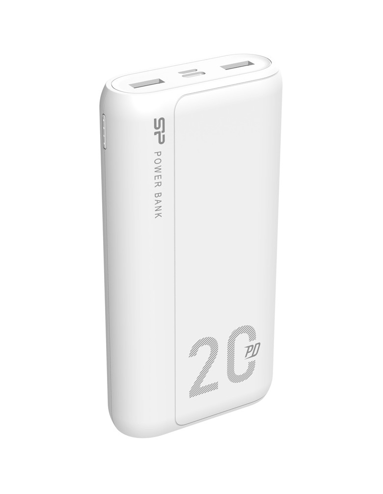 SILICON POWER power bank QS15, 20000mAh, 2x USB & USB Type-C, 18W, λευκό