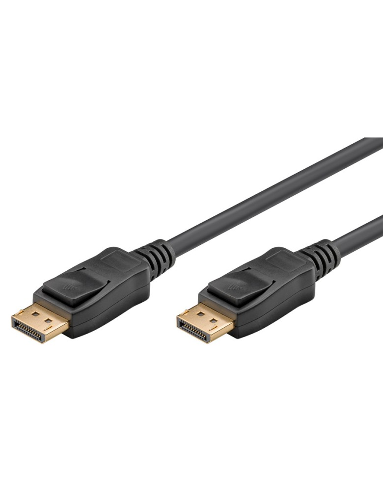 GOOBAY καλώδιο DisplayPort 2.0 58541, 8K/60Hz, 40Gbit/s, 3m, μαύρο