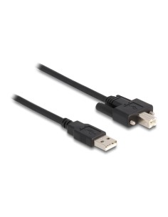 DELOCK καλώδιο USB σε USB Type B 87215, 3m, μαύρο