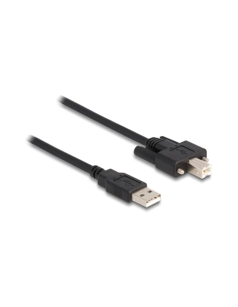 DELOCK καλώδιο USB σε USB Type B 87215, 3m, μαύρο