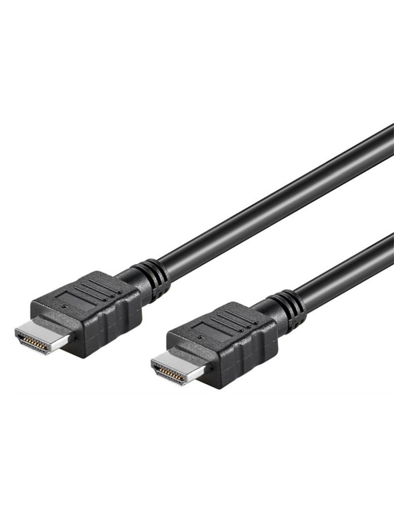 GOOBAY καλώδιο HDMI 58446 με Ethernet, 4K/30Hz, 10.2Gbps, 15m, μαύρο