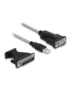 DELOCK καλώδιο USB σε RS-232 DB9 61314 με αντάπτορα DB25,...