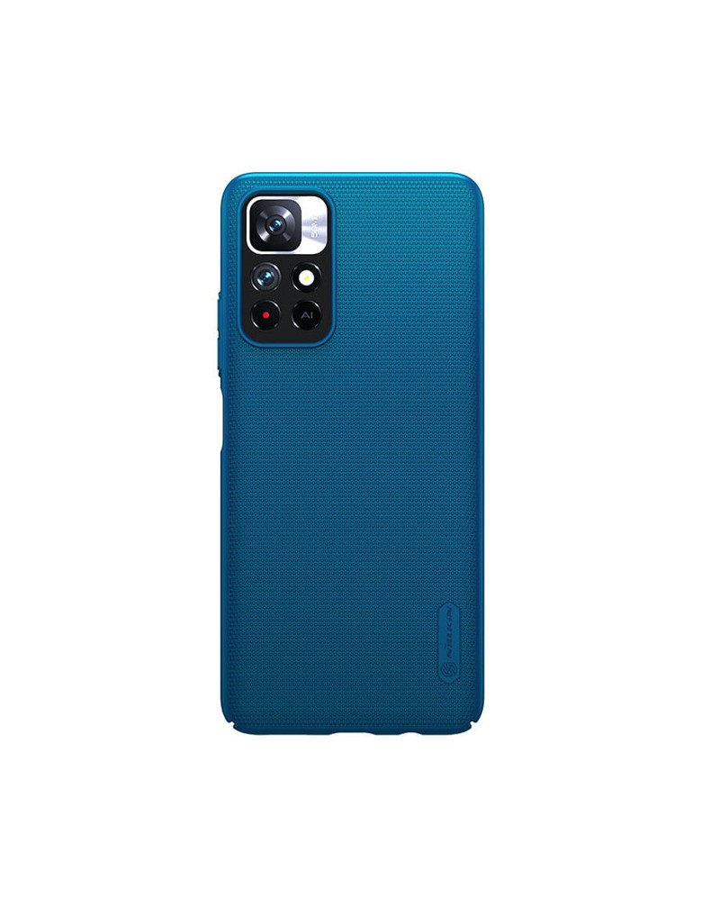 NILLKIN θήκη Super Frosted Shield για Xiaomi Note 11 5G/M4 Pro 5G, μπλε